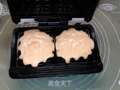 Make No oily orange waffles step 9