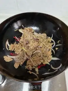 Make Routine onion beef step 13