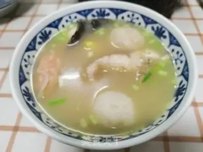 Make Blackfishball soup step 8