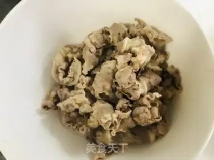 Make Secret calf rice step 5