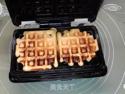 Make No oily orange waffles step 11