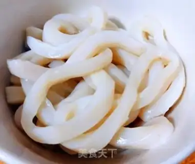 Make Spicy potato squid step 2