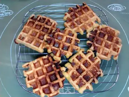 Make No oily orange waffles step 12