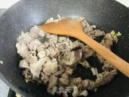 Make Secret calf rice step 7