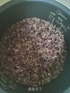 Make Three-coloured, rough rice step 6