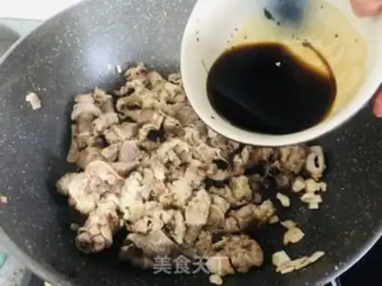 Make Secret calf rice step 8