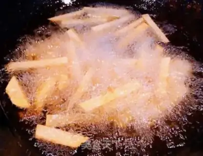 Make Spicy potato squid step 5