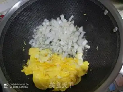 Make Spinach eggs step 5