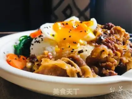 Make Secret calf rice step 10