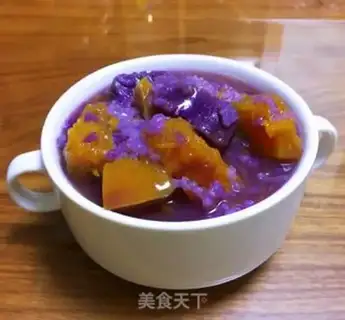 Make Potato pumpkin porridge step 4