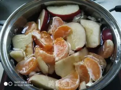 Make Fruit tea step 3