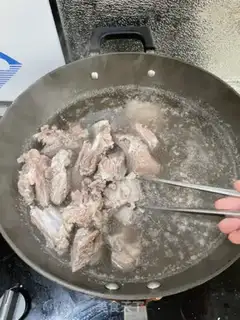 Make A lamb chop and radish step 2