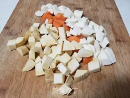 Make Chicken carrot soup step 1