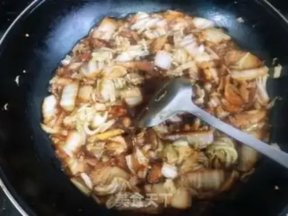 Make A big cabbage stew step 7