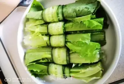 Make Soy sauce and vegetable rolls step 17