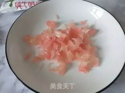 Make Milk grapefruit step 2