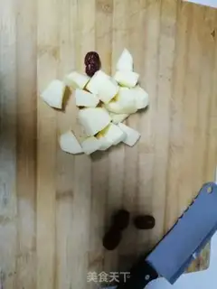 Make A mountain apple drink step 1