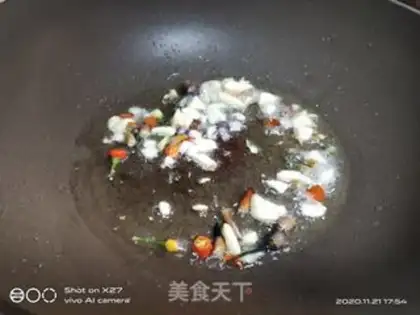Make Beef and garlic step 1