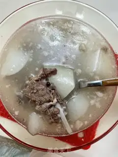 Make A lamb chop and radish step 9