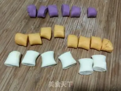 Make Pumpkin potato buns step 1