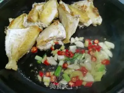 Make The skinned fish are burned to death step 7