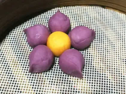 Make Pumpkin potato buns step 3