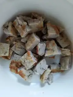 Make Fish cake and tomato step 2