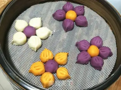 Make Pumpkin potato buns step 4
