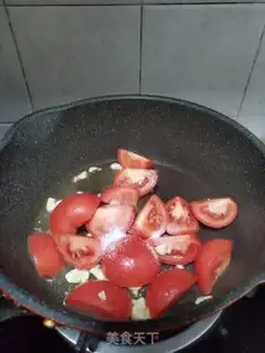 Make Fish cake and tomato step 3