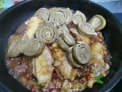 Make The skinned fish are burned to death step 10