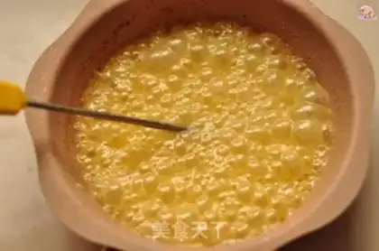 Make Caramel apricot step 1