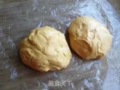Make Potato pumpkin toast step 6