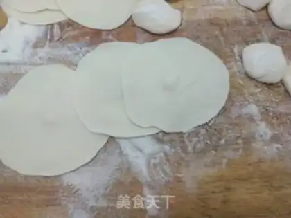 Make Carrot egg omelet dumplings step 7