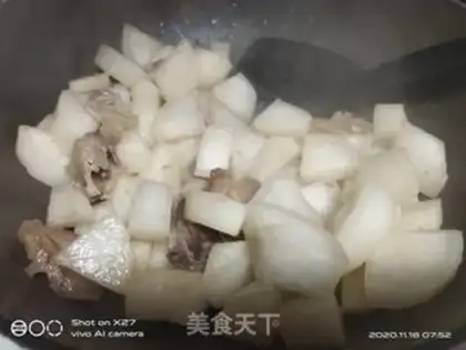 Make The radish stew step 3