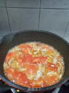 Make Fish cake and tomato step 7
