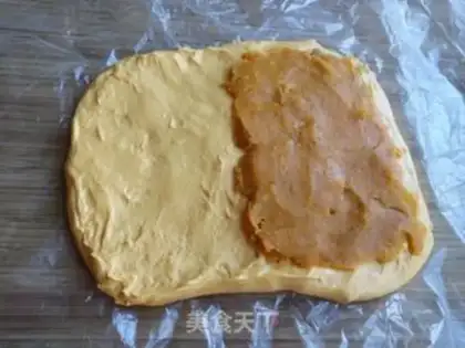 Make Potato pumpkin toast step 8