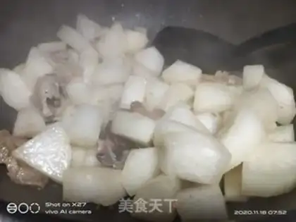 Make The radish stew step 4