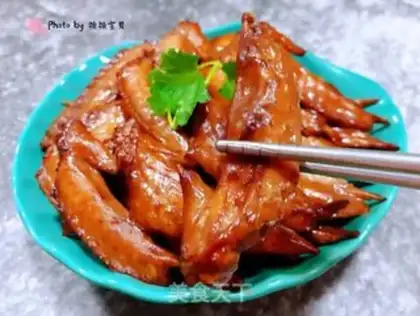 Make The chicken wings are sharp step 12