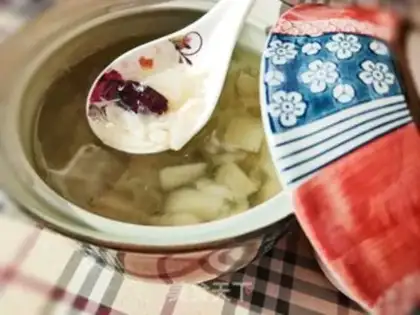 Make "Red-tree silver-eared Sydney soup." step 5