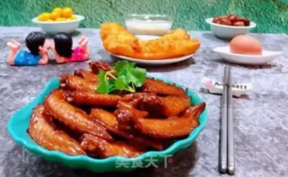 Make The chicken wings are sharp step 14