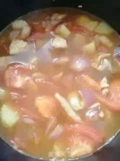 Make Tomato chicken rice step 8