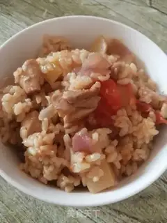 Make Tomato chicken rice step 10