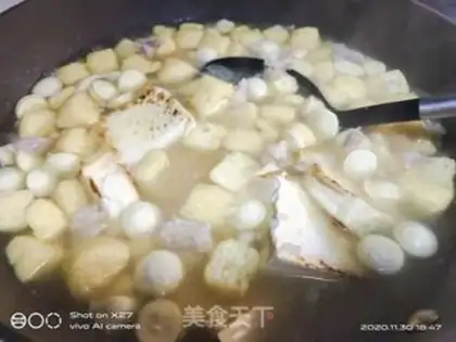 Make Tofu stew step 4