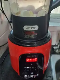 Make Potato mountain bean milk step 1