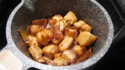 Make A simple version of red meat step 4