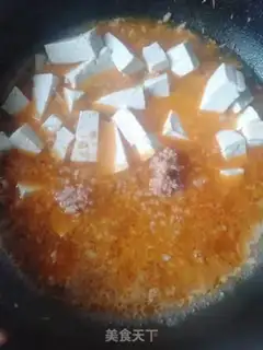 Make Tomato juice and tofu step 4