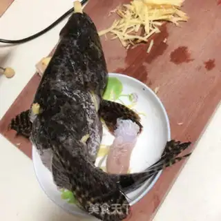 Make Steamed plaster fish step 0