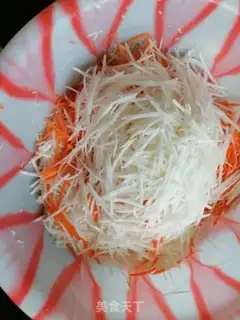 Make Fried radish balls step 1