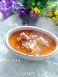 Make Tomato juice and tofu step 8
