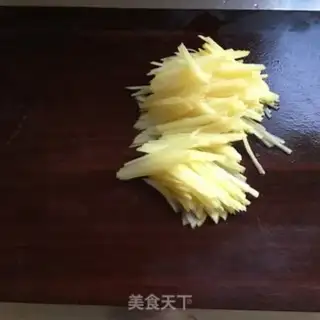 Make Potato chords step 0